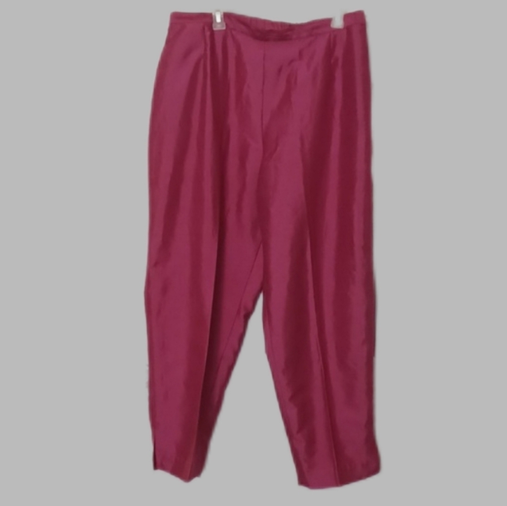 ** Venezia Vibrant Red/pink Women's Trousers Size 18/20